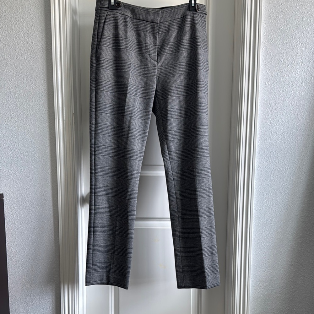 Women’s Ann Taylor Classic Gray Plaid Pants